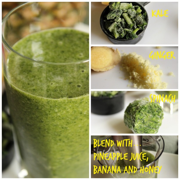 How to make Morning Superfood Smoothie from College Recipe Cafe